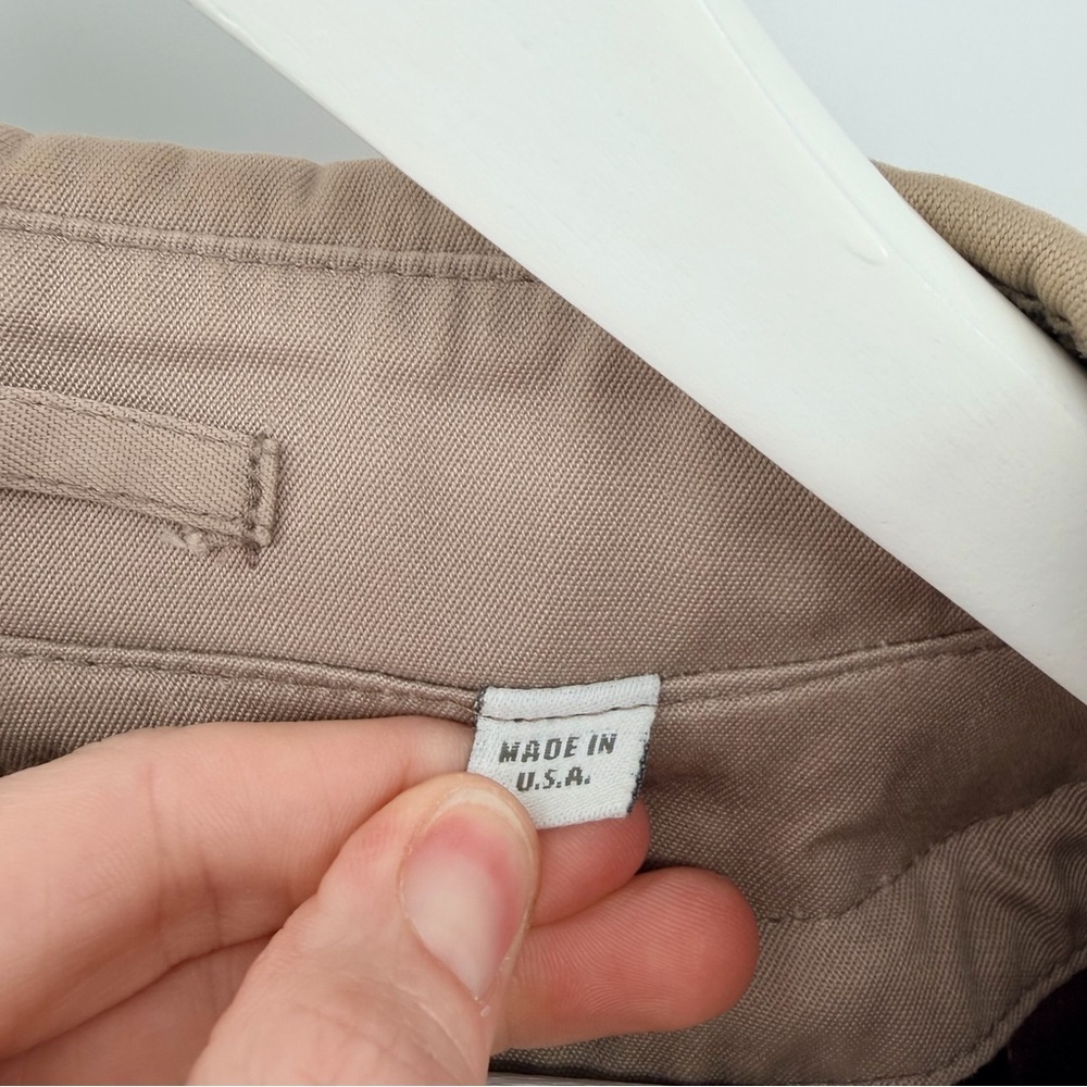 London Fog Vintage Tan Double Breasted Trench Coat with zip in lining - Picture 6 of 9